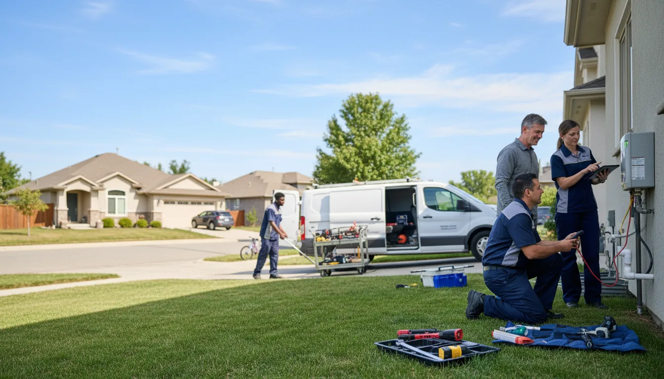 Tankless water heater service in Stanton, TX
